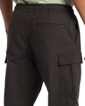 The Quiksilver Mens DNA Beach Cargo Trousers in Tarmac