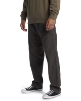 The Quiksilver Mens DNA Cord Beach Trousers in Tarmac