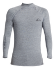 The Quiksilver Everyday Long Sleeved Rash Vest in Quarry Heather