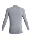 The Quiksilver Everyday Long Sleeved Rash Vest in Quarry Heather