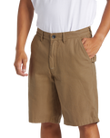 The Quiksilver Mens Carpenter Walkshorts in Timber Wolf