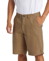 The Quiksilver Mens Carpenter Walkshorts in Timber Wolf