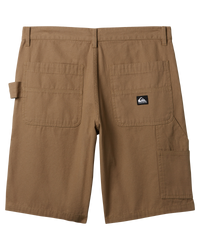 The Quiksilver Mens Carpenter Walkshorts in Timber Wolf