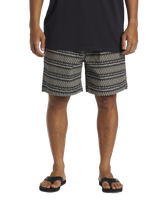 The Quiksilver Mens Taxer Walkshorts in Tarmac Taxer