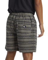 The Quiksilver Mens Taxer Walkshorts in Tarmac Taxer