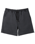 The Quiksilver Mens Taxer Walkshorts in Black