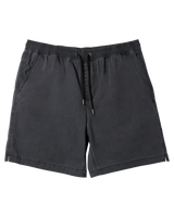 The Quiksilver Mens Taxer Walkshorts in Black