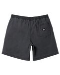 The Quiksilver Mens Taxer Walkshorts in Black