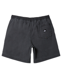 The Quiksilver Mens Taxer Walkshorts in Black