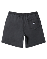 The Quiksilver Mens Taxer Walkshorts in Black