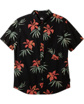 The Quiksilver Mens Apero Classic Shirt in Black AOP