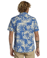 The Quiksilver Mens Apero Organic Classic Shirt in Star Sapphire