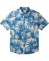 The Quiksilver Mens Apero Organic Classic Shirt in Star Sapphire