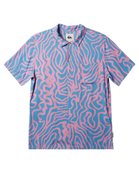 The Quiksilver Mens Pool Party Shirt in Swedish Blue