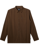 The Quiksilver Mens Waverly Shirt in Canteen