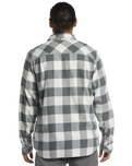 The Quiksilver Mens Buffalo Classic Flannel Shirt in Urban Chic