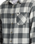 The Quiksilver Mens Buffalo Classic Flannel Shirt in Urban Chic