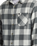 The Quiksilver Mens Buffalo Classic Flannel Shirt in Urban Chic