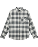 The Quiksilver Mens Buffalo Classic Flannel Shirt in Urban Chic