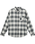 The Quiksilver Mens Buffalo Classic Flannel Shirt in Urban Chic