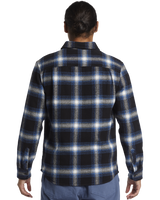 The Quiksilver Mens DNA Flannel Shirt in Black