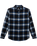 The Quiksilver Mens DNA Flannel Shirt in Black