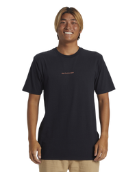 The Quiksilver Mens Surf Safari T-Shirt in Black