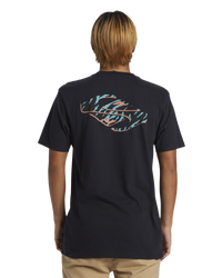 The Quiksilver Mens Surf Safari T-Shirt in Black