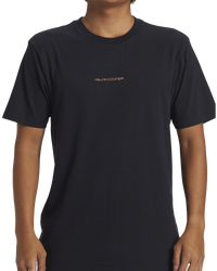 The Quiksilver Mens Surf Safari T-Shirt in Black