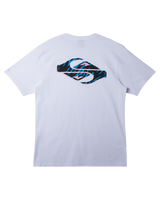 The Quiksilver Mens Surf Safari T-Shirt in White