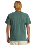 The Quiksilver Mens Salt Water Pocket Tee T-Shirt in Forest