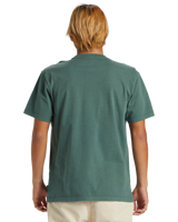 The Quiksilver Mens Salt Water Pocket Tee T-Shirt in Forest