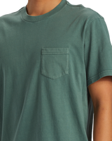 The Quiksilver Mens Salt Water Pocket Tee T-Shirt in Forest