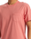 The Quiksilver Mens Salt Water Pocket Tee T-Shirt in Spiced Coral