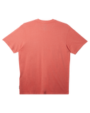 The Quiksilver Mens Salt Water Pocket Tee T-Shirt in Spiced Coral