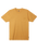 The Quiksilver Mens Salt Water T-Shirt in Mustard