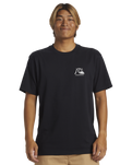 The Quiksilver Mens The Original Boardshort T-Shirt in Black