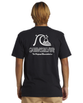 The Quiksilver Mens The Original Boardshort T-Shirt in Black