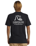 The Quiksilver Mens The Original Boardshort T-Shirt in Black