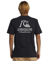 The Quiksilver Mens The Original Boardshort T-Shirt in Black