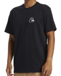 The Quiksilver Mens The Original Boardshort T-Shirt in Black