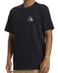 The Quiksilver Mens The Original Boardshort T-Shirt in Black