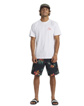 The Quiksilver Mens The Original Boardshort T-Shirt in White