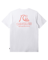 The Quiksilver Mens The Original Boardshort T-Shirt in White