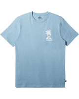 The Quiksilver Mens Tropical Breeze T-Shirt in Blue Shadow