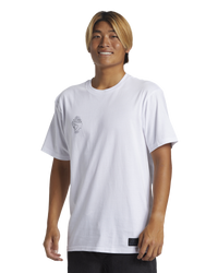 The Quiksilver Mens Alex Kopps T-Shirt in White