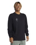 The Quiksilver Mens Alex Kopps Long Sleeve T-Shirt in Black