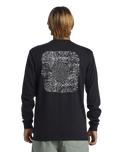 The Quiksilver Mens Alex Kopps Long Sleeve T-Shirt in Black