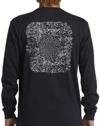 The Quiksilver Mens Alex Kopps Long Sleeve T-Shirt in Black