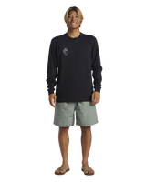 The Quiksilver Mens Alex Kopps Long Sleeve T-Shirt in Black